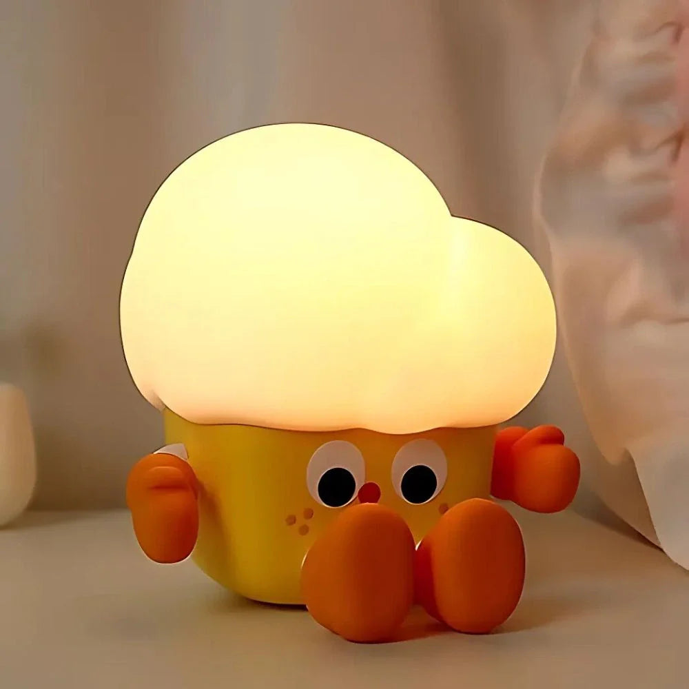 Nachtlicht Kinder Silikon – Dimmbare LED & Einschlaffunktion