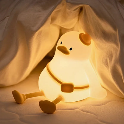 Nachtlicht Kinder Silikon – Dimmbare LED & Einschlaffunktion