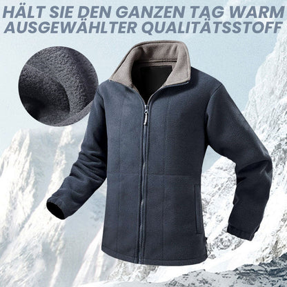 ⌛ Nur noch 3 Tage – 50 % auf alles! ⏰❄️Kostenloser Versand Herren-Doppelfleecejacke