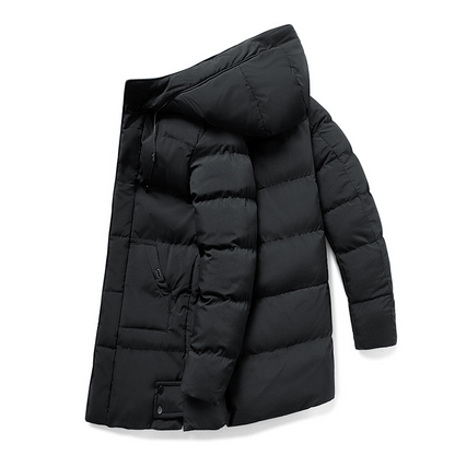 Herren Parka Winterjacke wasserdicht gefüttert