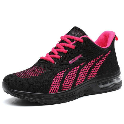 Bequeme Damen-Sneaker mit orthopädischer Sohle und Dämpfung