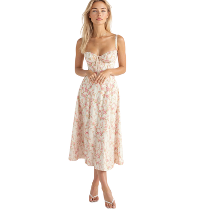 Kiana Korsett Midikleid