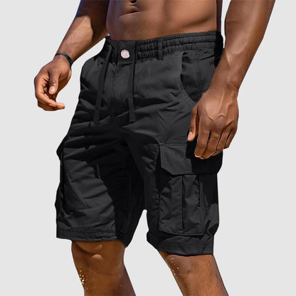 Leichte Herren-Cargoshorts mit Baumwollanteil für Abenteuer im Sommer