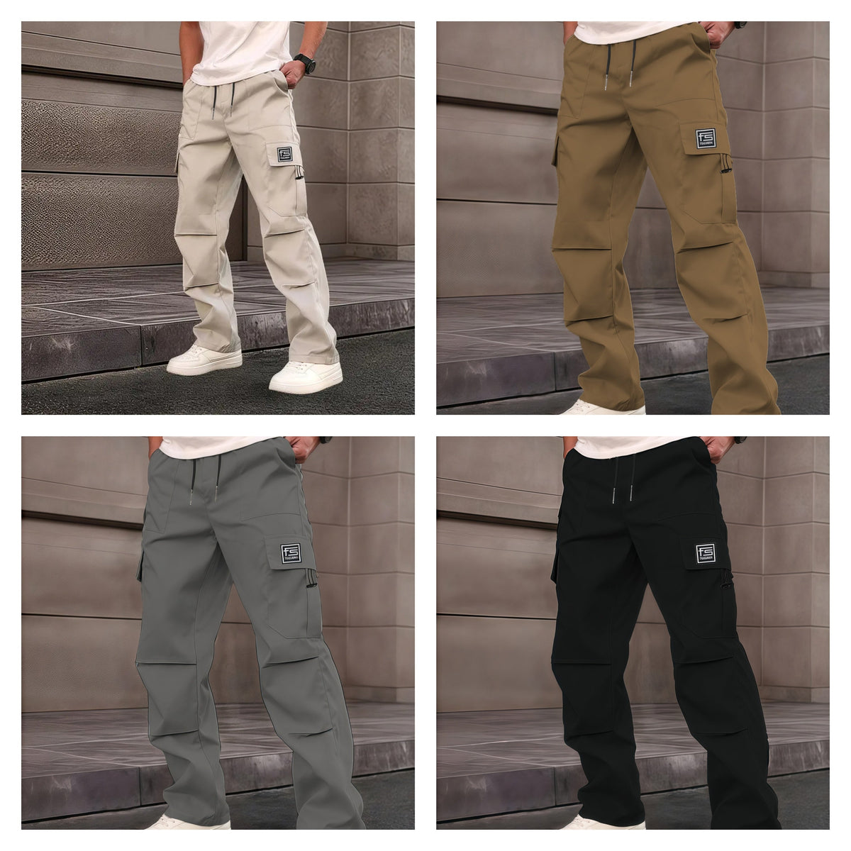 Herren-Cargohose für jede Jahreszeit