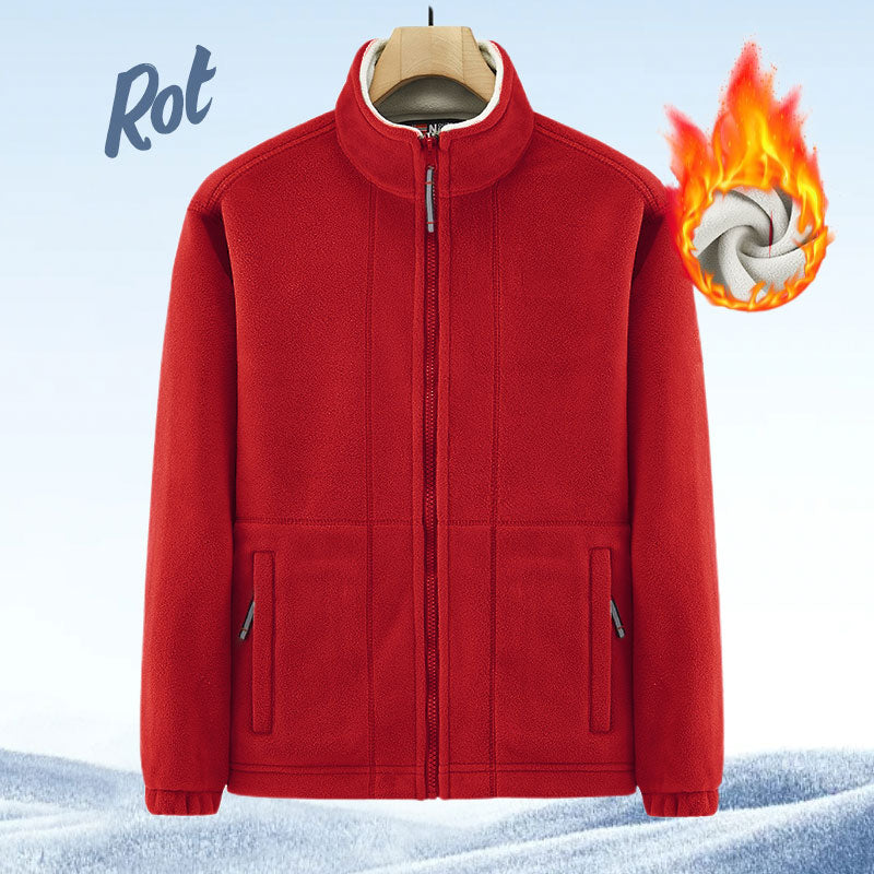 ⌛ Nur noch 3 Tage – 50 % auf alles! ⏰❄️Kostenloser Versand Herren-Doppelfleecejacke