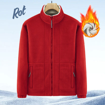 ⌛ Nur noch 3 Tage – 50 % auf alles! ⏰❄️Kostenloser Versand Herren-Doppelfleecejacke