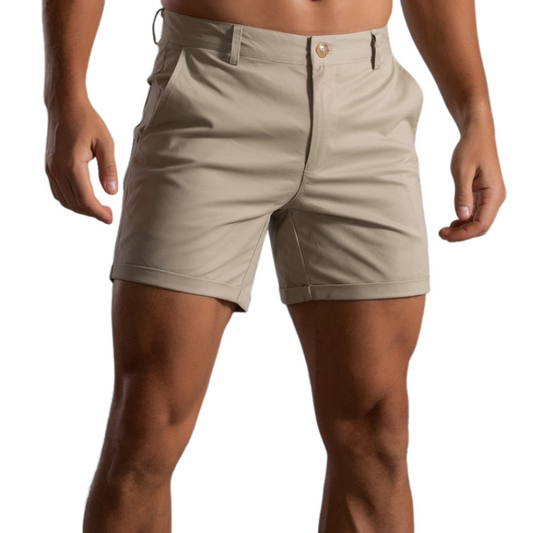 Herren Sommer Shorts aus Baumwollmischung mit Stretch