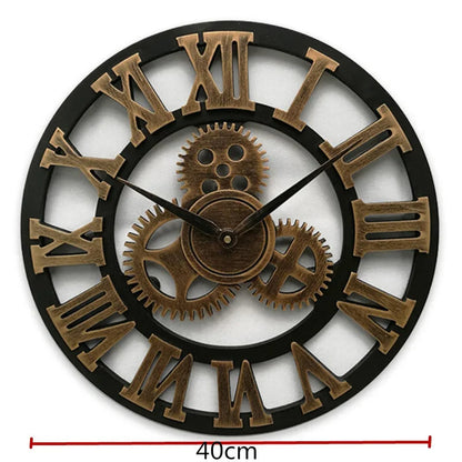 GearSphere Wanduhr im Zahnraddesign