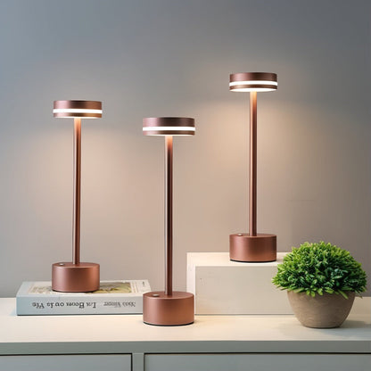 Luxuriöse wiederaufladbare Tischlampe