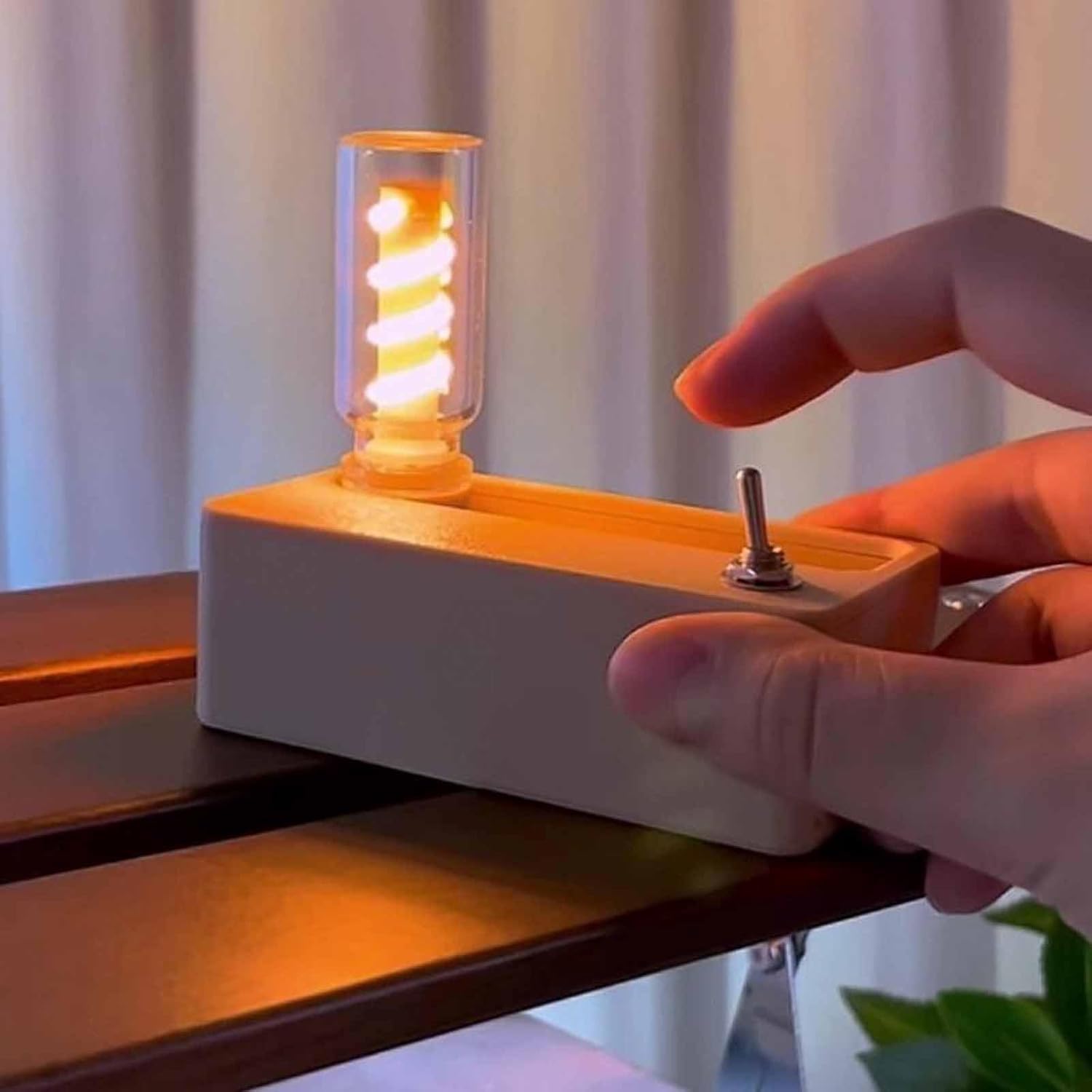 LED Nachtlicht Tischlampe mit Magnetfuß