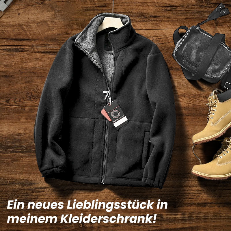 ⌛ Nur noch 3 Tage – 50 % auf alles! ⏰❄️Kostenloser Versand Herren-Doppelfleecejacke