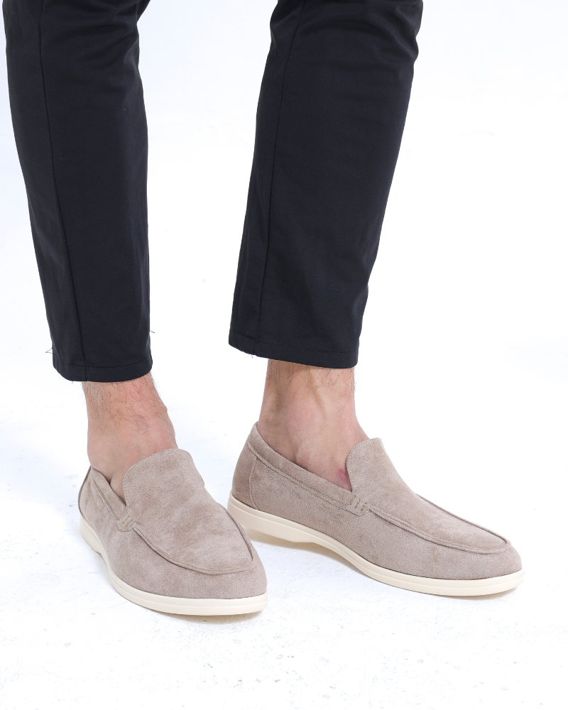Herren Sommer Loafer aus Wildleder
