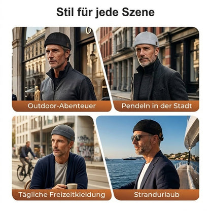 Leichte Kappe aus atmungsaktivem Mesh ohne Schirm