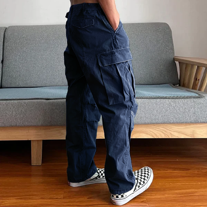 Herren Cargo-Hose mit großen Taschen – Lässig, robust und bequem