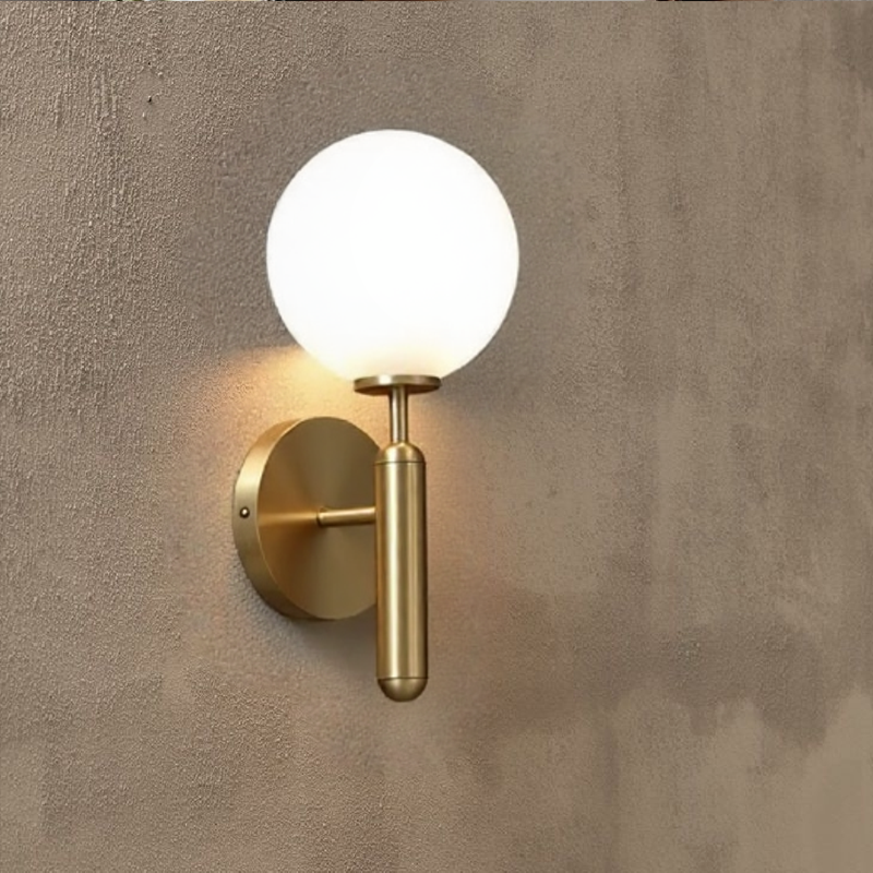 Moderne luxuriöse LED -Wandleuchte