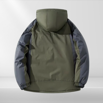 Herren Outdoor Winterjacke wasserdicht mit warmem Fleecefutter