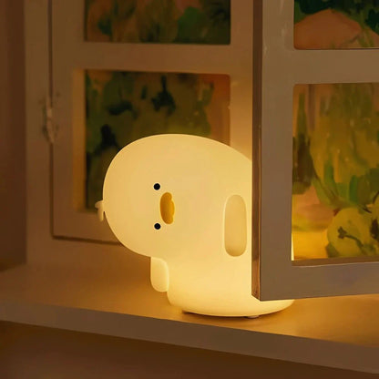 Nachtlicht Kinder Silikon – Dimmbare LED & Einschlaffunktion