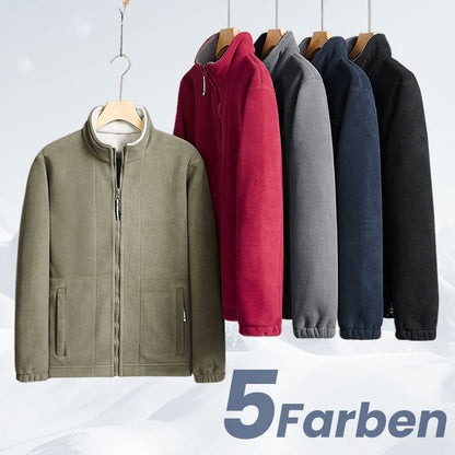 ⌛ Nur noch 3 Tage – 50 % auf alles! ⏰❄️Kostenloser Versand Herren-Doppelfleecejacke