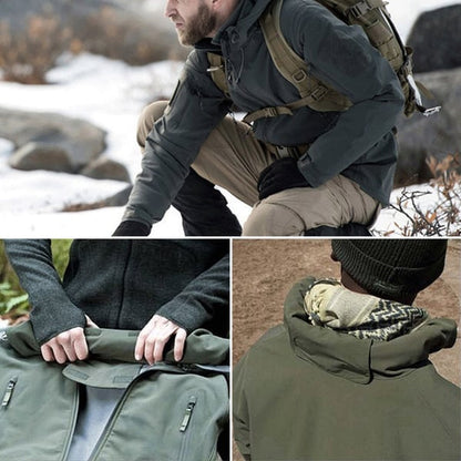 Outdoor-Jacke gegen Wind & Kälte – Wasserabweisend, winddicht & warm🌧️❄️