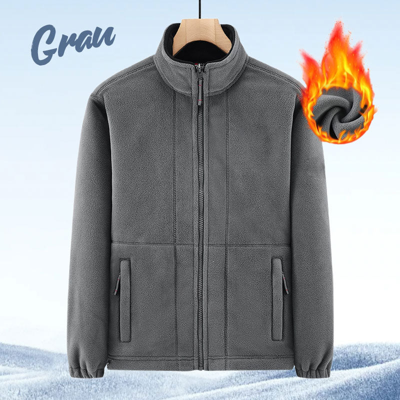 ⌛ Nur noch 3 Tage – 50 % auf alles! ⏰❄️Kostenloser Versand Herren-Doppelfleecejacke