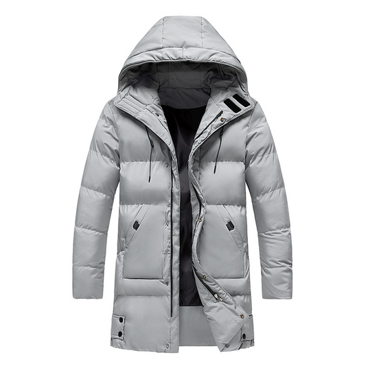 Herren Parka Winterjacke wasserdicht gefüttert