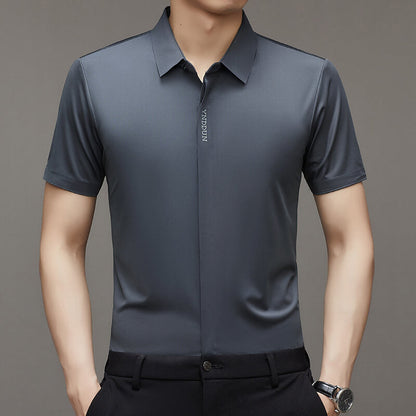 🔥50% OFF🔥Ice Silk Schnell trocknendes Business-Hemd für Herren