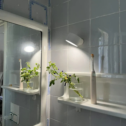 Kabellose Dimmbarer LED-Wandleuchte mit 360° Drehfunktion