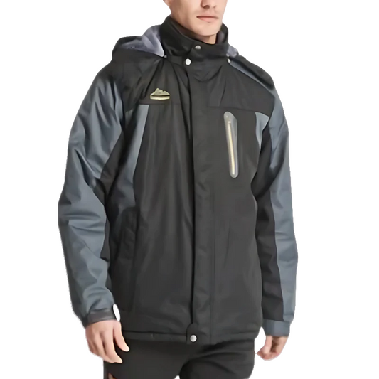 Herren Outdoor Winterjacke wasserdicht mit warmem Fleecefutter
