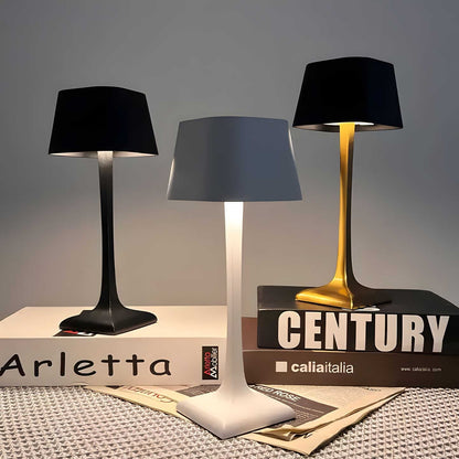 Moderne kabellose Tischlampe
