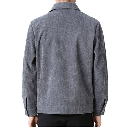 Klassische Herren Cordjacke für den Übergang