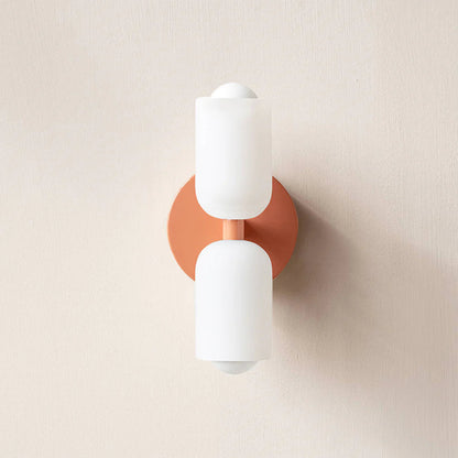 Creative Kerzenform Doppelkopfwandlampe