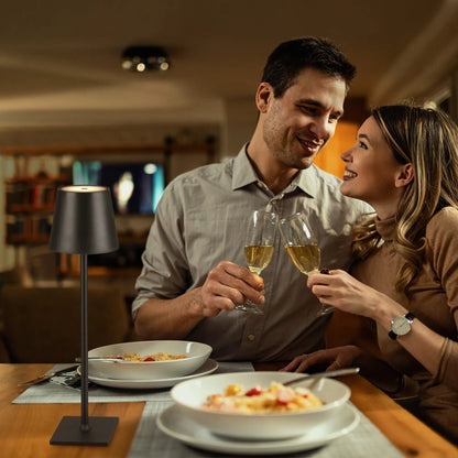 Rechargeable LED Table Lamp - Battery Operated Wireless Cordless Bedside Lamp