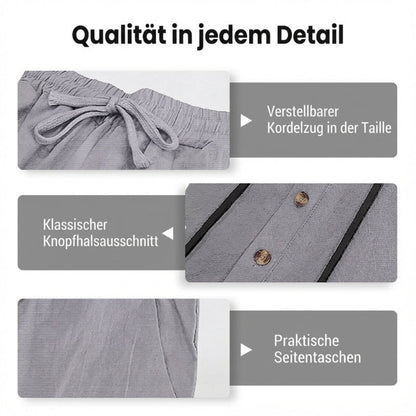 Herren Kapuze Casual Loose Top & Hose 2-teiliges Set