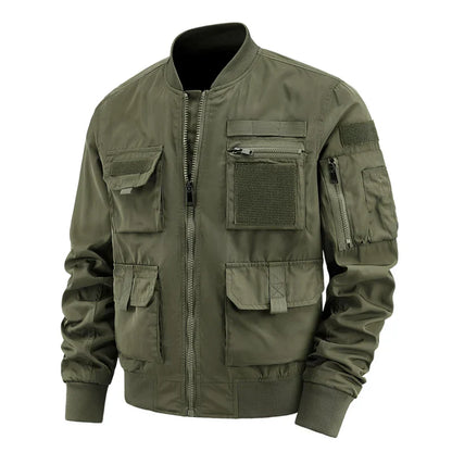 Funktionale Herren Cargojacke mit Multitaschen
