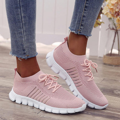 Bequeme Damen-Sneaker in leuchtenden Farben für Alltag und Freizeit