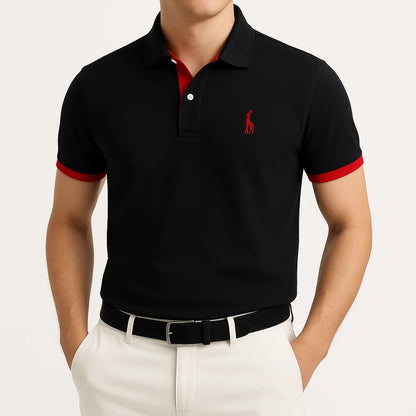 Klassisches Baumwoll-Polo für Herren