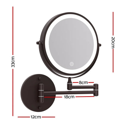Drei-Ton-Dimm-Wand-Make-up-Make-up-Spiegel