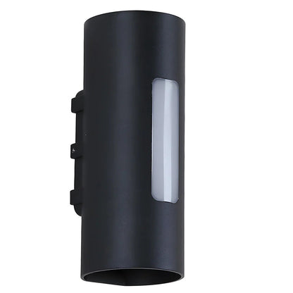 Moderne zylindrische Doppelkopf -IP65 -LED -Wandleuchte im Freien