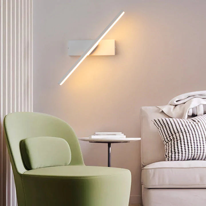 Moderne kreative rotbare Wandleuchte