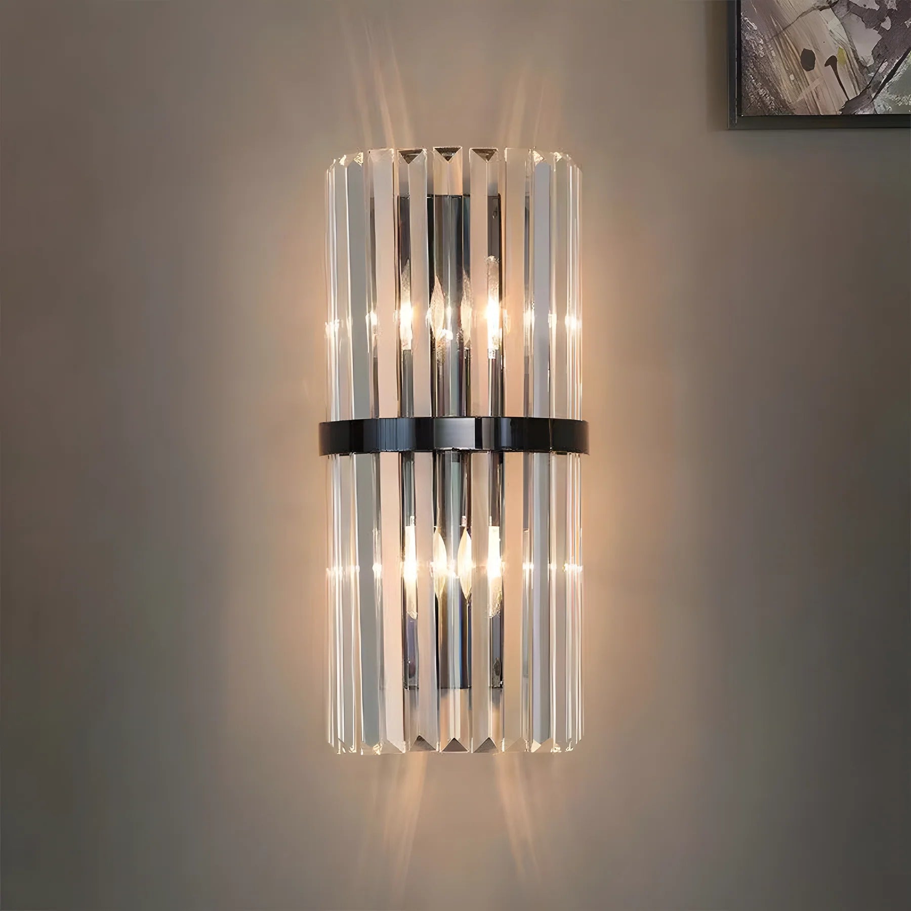 Moderner schicker Edelstahl luxuriöses Wandleuchte