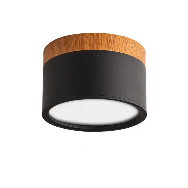 LumiNord – Moderne dimmbare LED Deckenleuchte mit Holzdesign