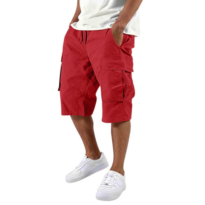 Cargo-Shorts mit mehreren Taschen für Herren