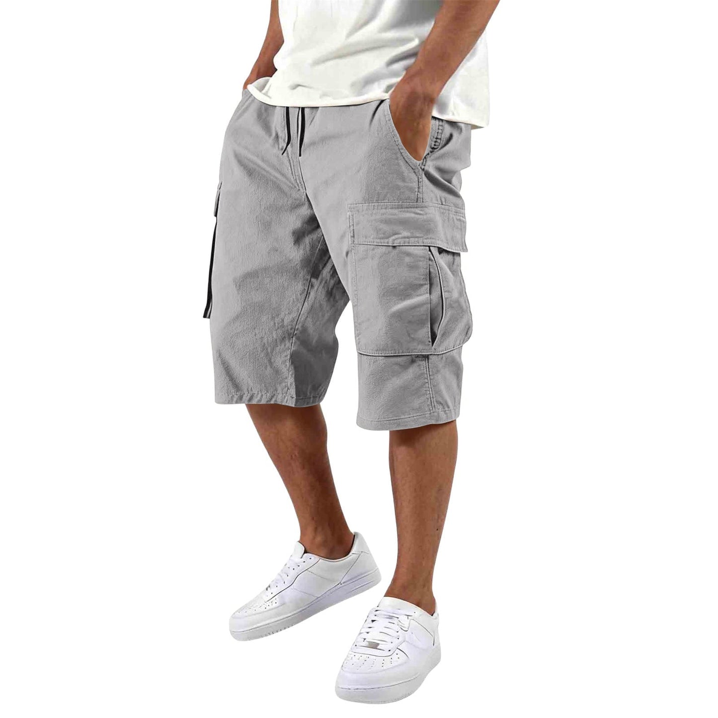 Cargo-Shorts mit mehreren Taschen für Herren