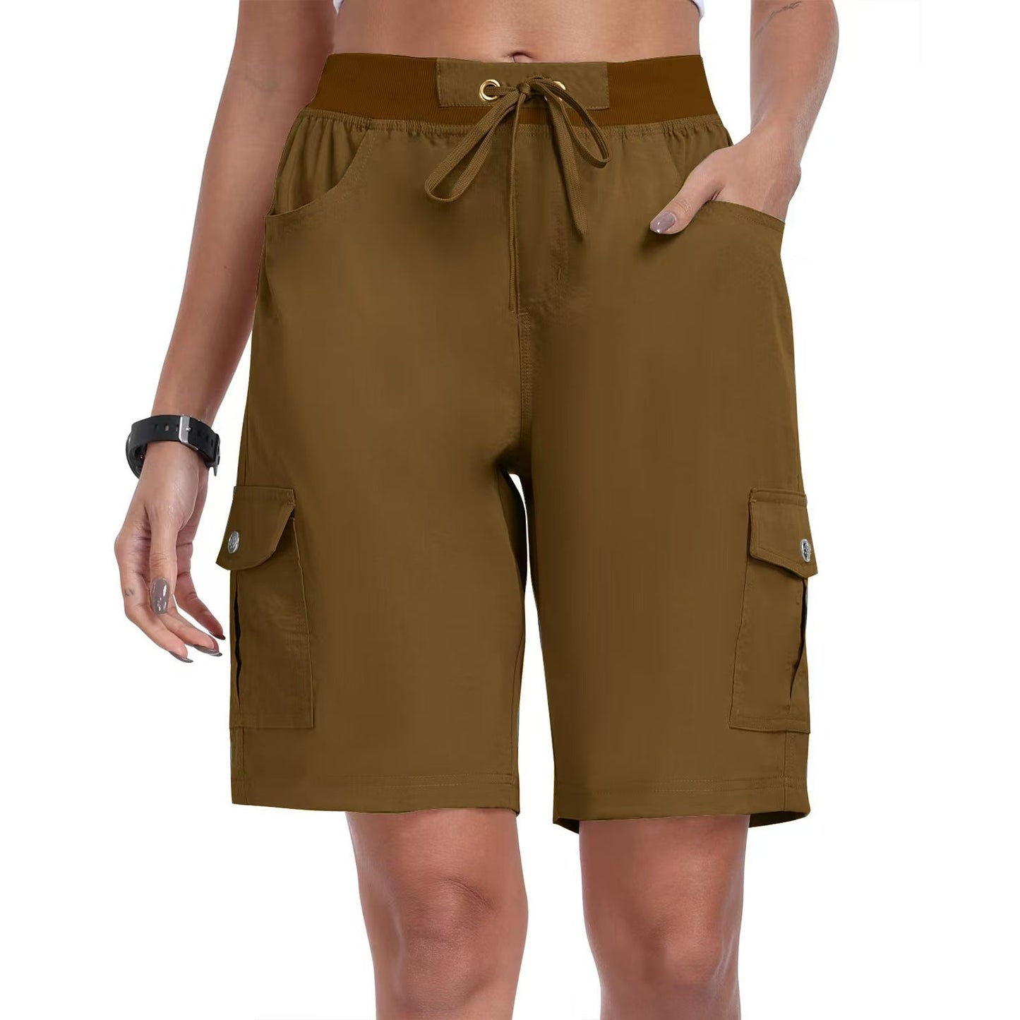 Schnelltrocknende Cargo-Shorts für Damen