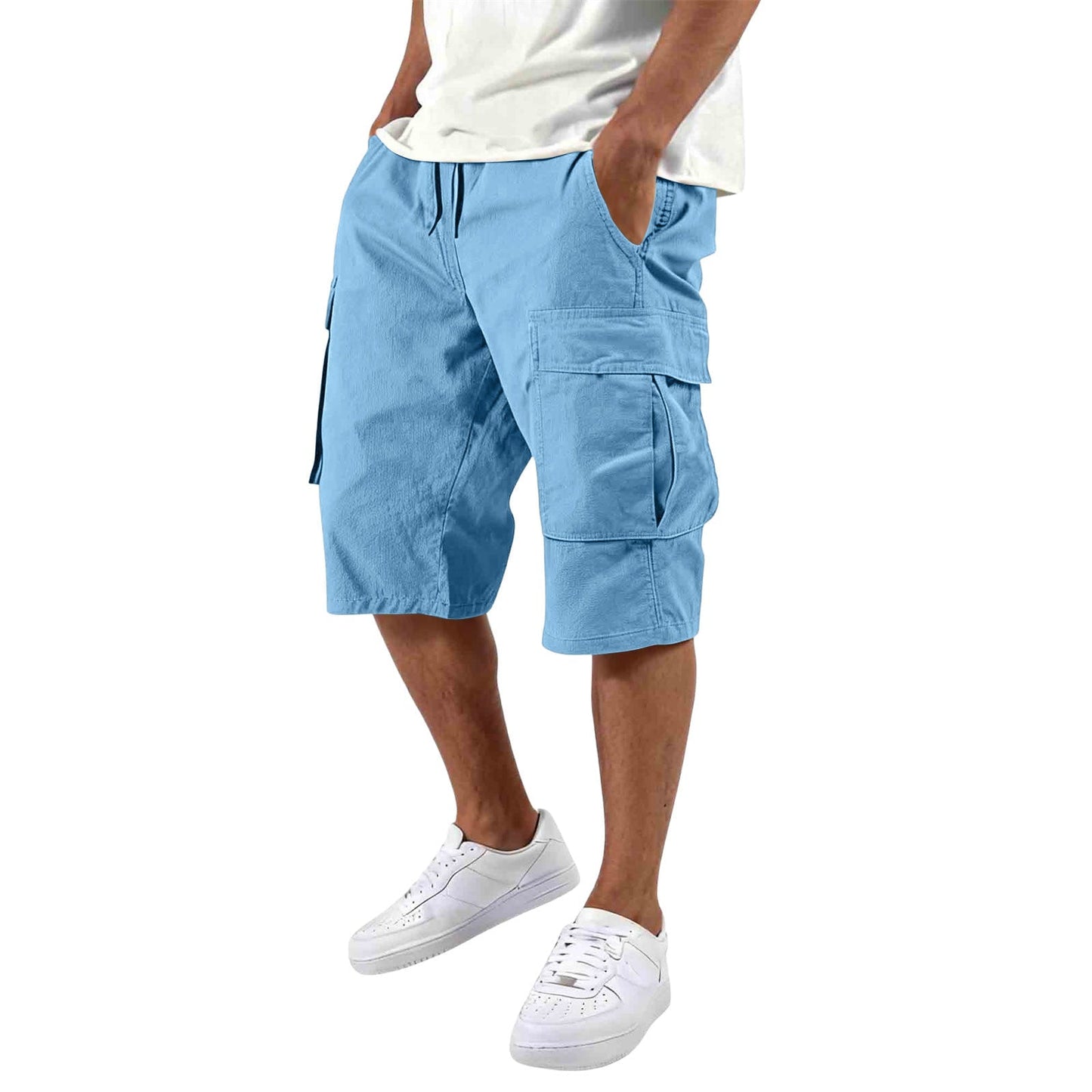 Cargo-Shorts mit mehreren Taschen für Herren