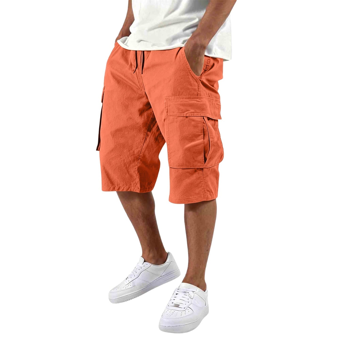 Cargo-Shorts mit mehreren Taschen für Herren