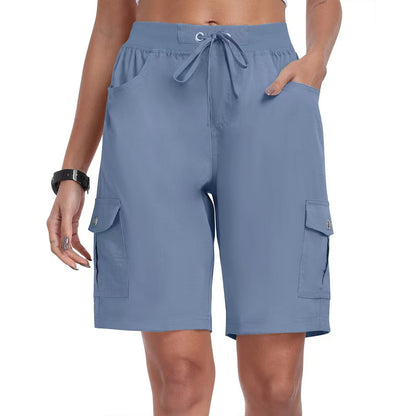 Schnelltrocknende Cargo-Shorts für Damen