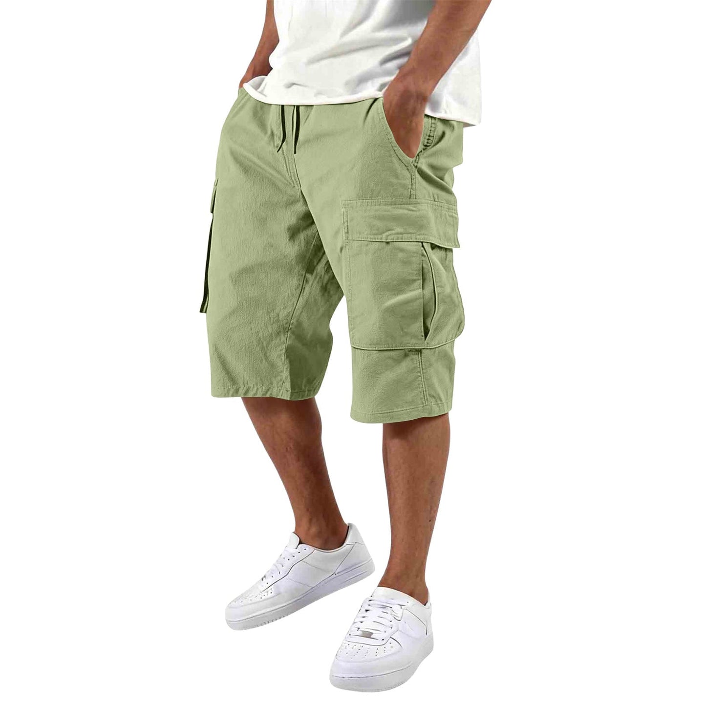 Cargo-Shorts mit mehreren Taschen für Herren