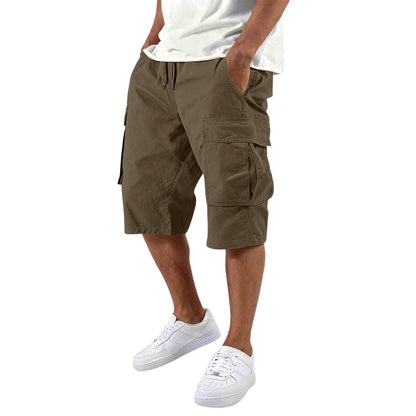 Cargo-Shorts mit mehreren Taschen für Herren