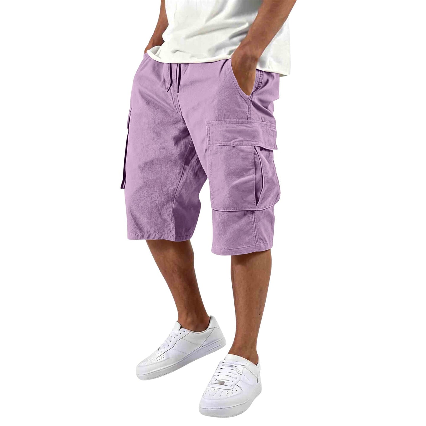 Cargo-Shorts mit mehreren Taschen für Herren